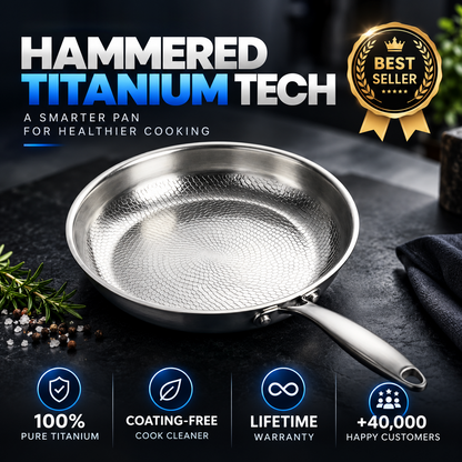 Femmekin Pure Titanium Frying Pan – Durable High-Heat Everyday Cookware