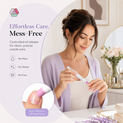 Cuticle Remover Pen Set with Nourishing Cuticle Oil