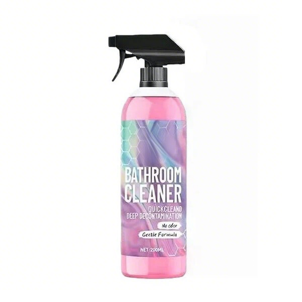✨✨ Bathroom Cleaner: Sparkle in Seconds, No Harsh Fumes