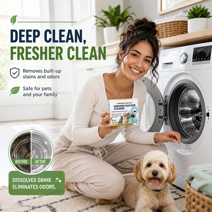 Eco Friendly Washing Machine Cleaner for Pet Odor Removal