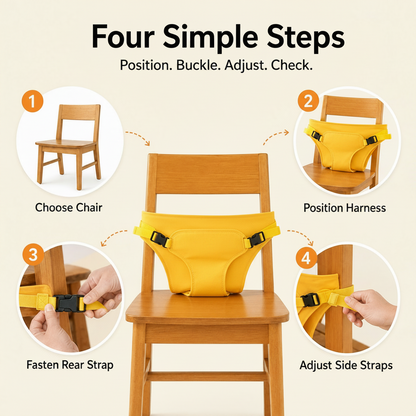Portable Baby Chair Harness Safety Belt