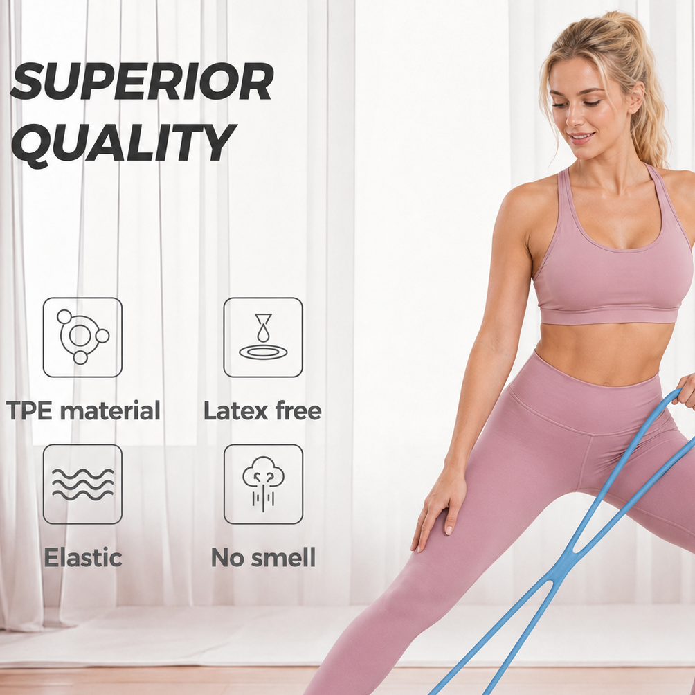 Femmekin Resistance Bands - Figure 8 TPE Exercise Bands for Women