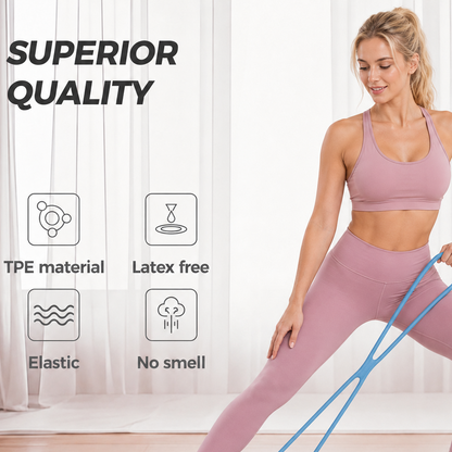 Femmekin Resistance Bands - Figure 8 TPE Exercise Bands for Women
