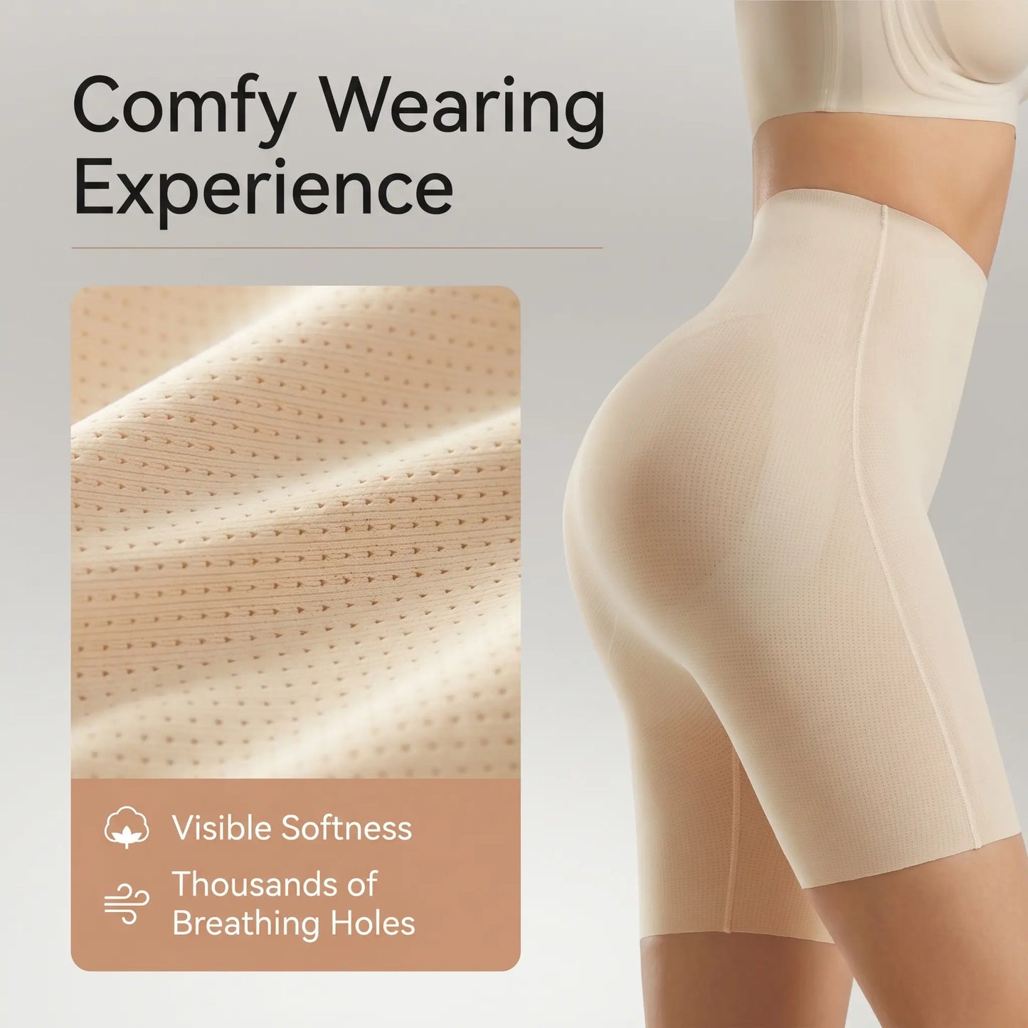 High Waist Tummy Control Shapewear Shorts for Women