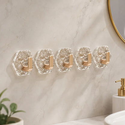 20 Pack Adhesive Wall Hooks for Kitchen and Bathroom