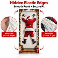 Stretch Santa Climbing Door