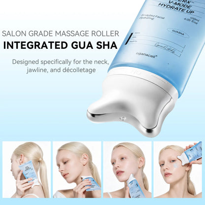 [Jeffree Star Pick] Oganacell PDRN Peptide Gua Sha Lifting Gel Cream for Jawline Definition, Face Sculpting & De-Puffing, Firming & Elasticity Care for Dry and Sagging Skin, Glass Skin Glow, At-Home Facial Care | Korean Skincare