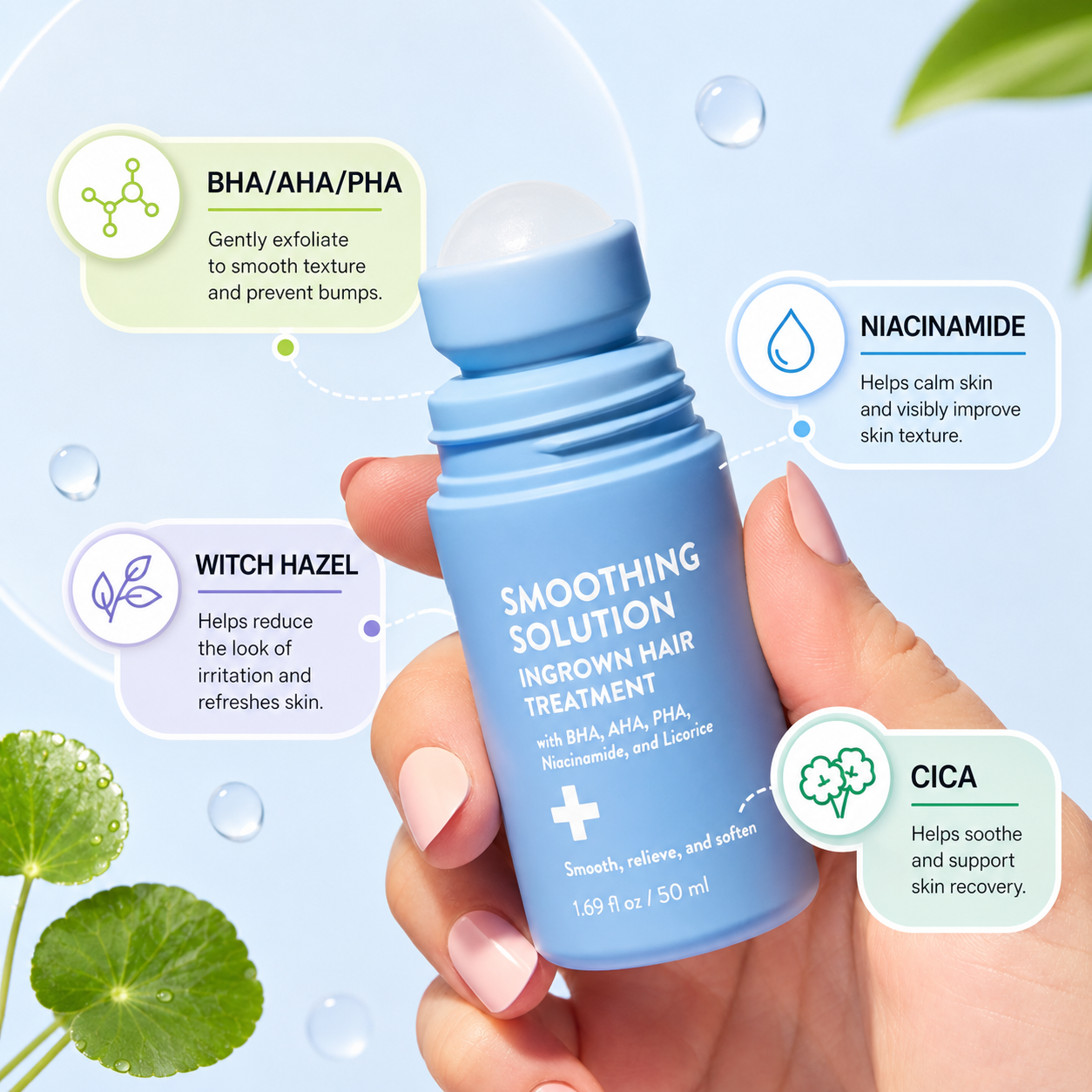 Ingrown Hair Smoothing Solution