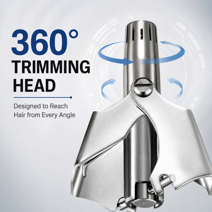 ✂️ Manual Nose Hair Trimmer – Precision Grooming. No Battery Needed