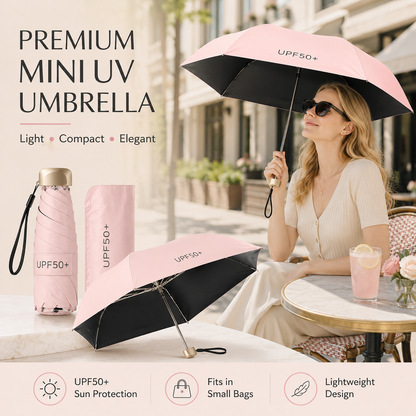 Portable Capsule Umbrella with Dual Purpose Design