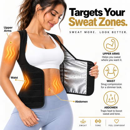 Women's Zip-Up Compression Shapewear Vest