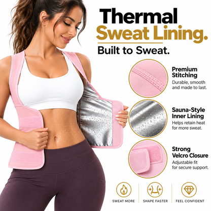 Women's Zip-Up Compression Shapewear Vest