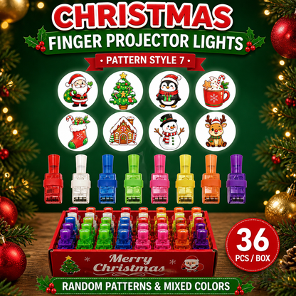 👻🎃 Halloween Finger Projector Rings – LED Party Favors for Kids