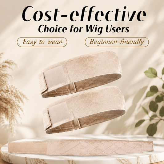2PCS Adjustable Non Slip Wig Grip Band