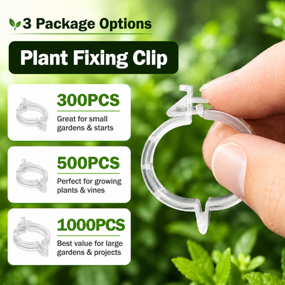 Plant Support Clips, Upright Growth Support for Tomato & Grape Vines【100pcs】
