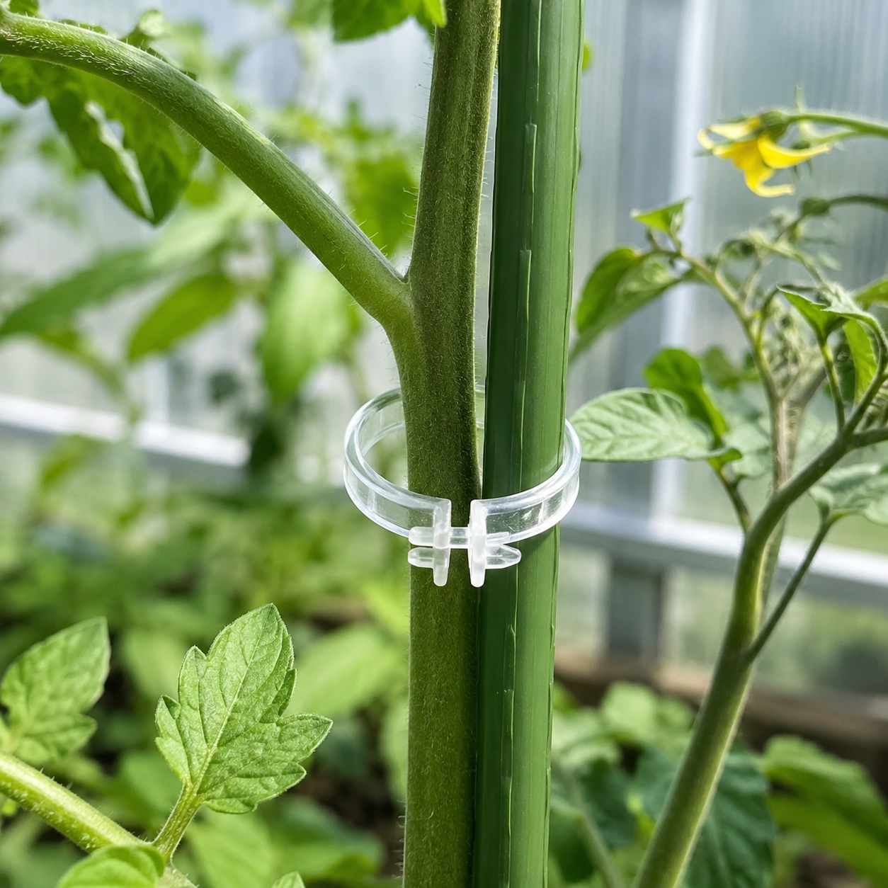 Plant Support Clips, Upright Growth Support for Tomato & Grape Vines【100pcs】