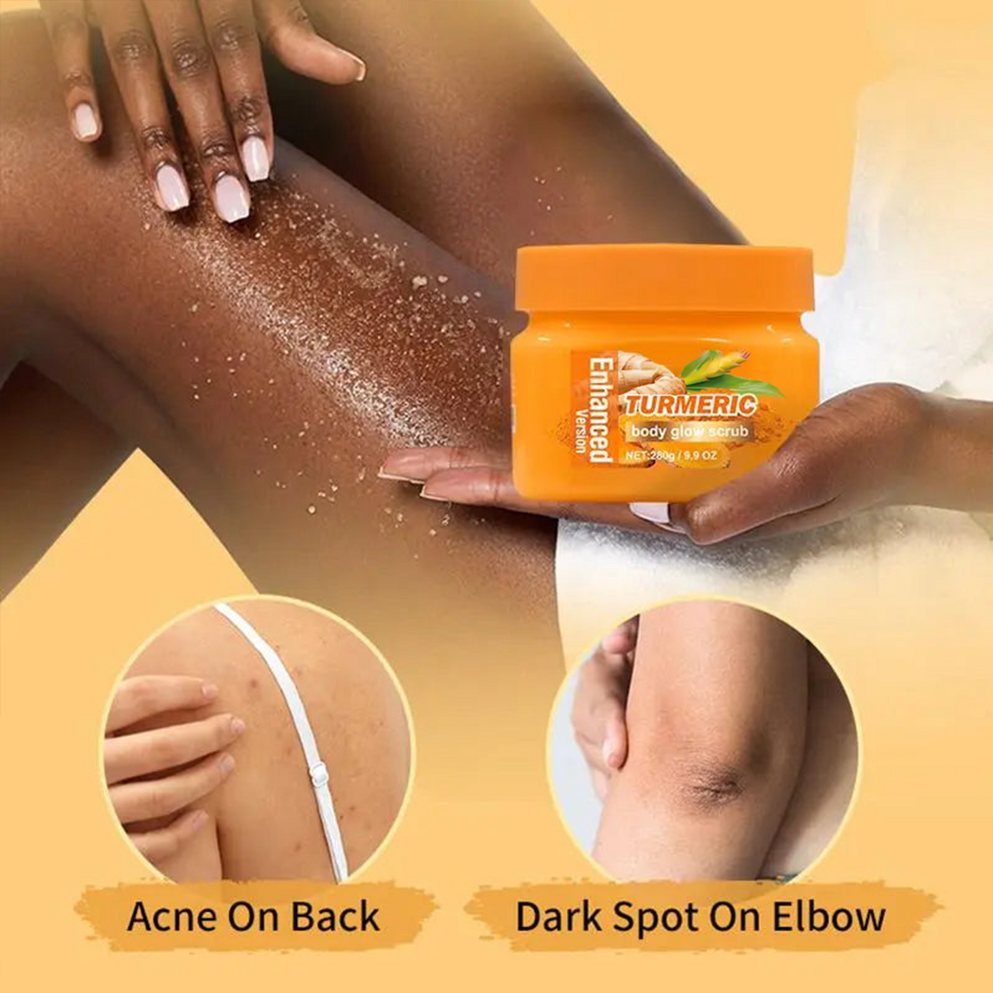 Turmeric Exfoliating And Moisturizing Body Scrub