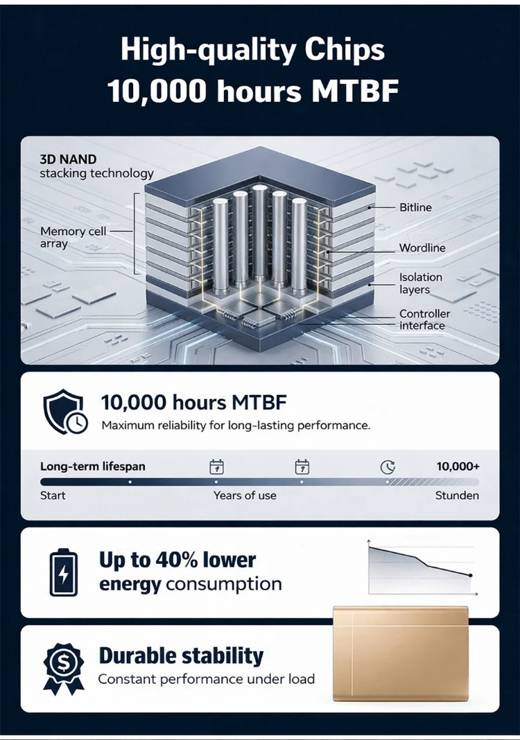 High-Speed Portable External Solid State Drive