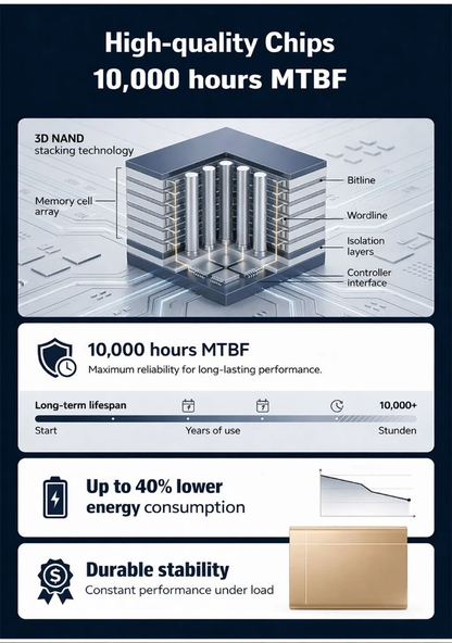 High-Speed Portable External Solid State Drive
