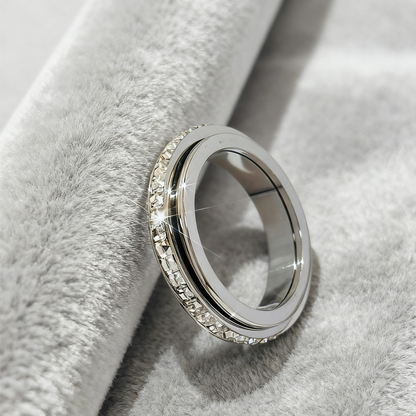 Titanium Steel Anxiety Rings - Spinning Anti-Anxiety