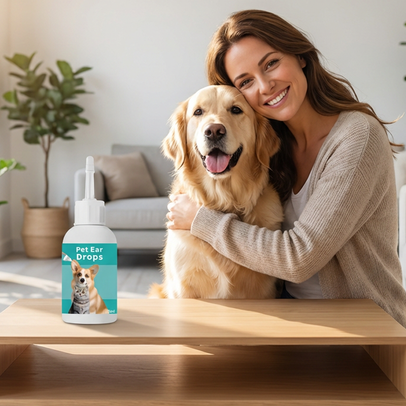 🐱🐶 Gentle Pet Ear Cleansing Drops—Say Goodbye to Outer Ear Canal Diseases