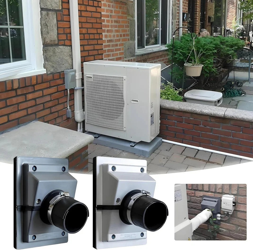 🔥HVAC Wall Penetration & Line-Set Cover Kit – Retrofit Finish Solution