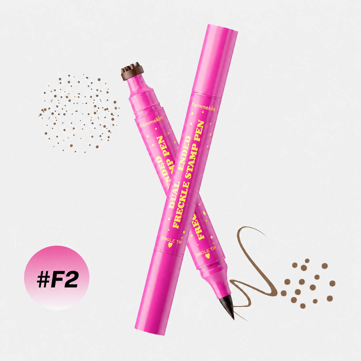 3-in-1 Dual-Ended Waterproof Freckles Pen