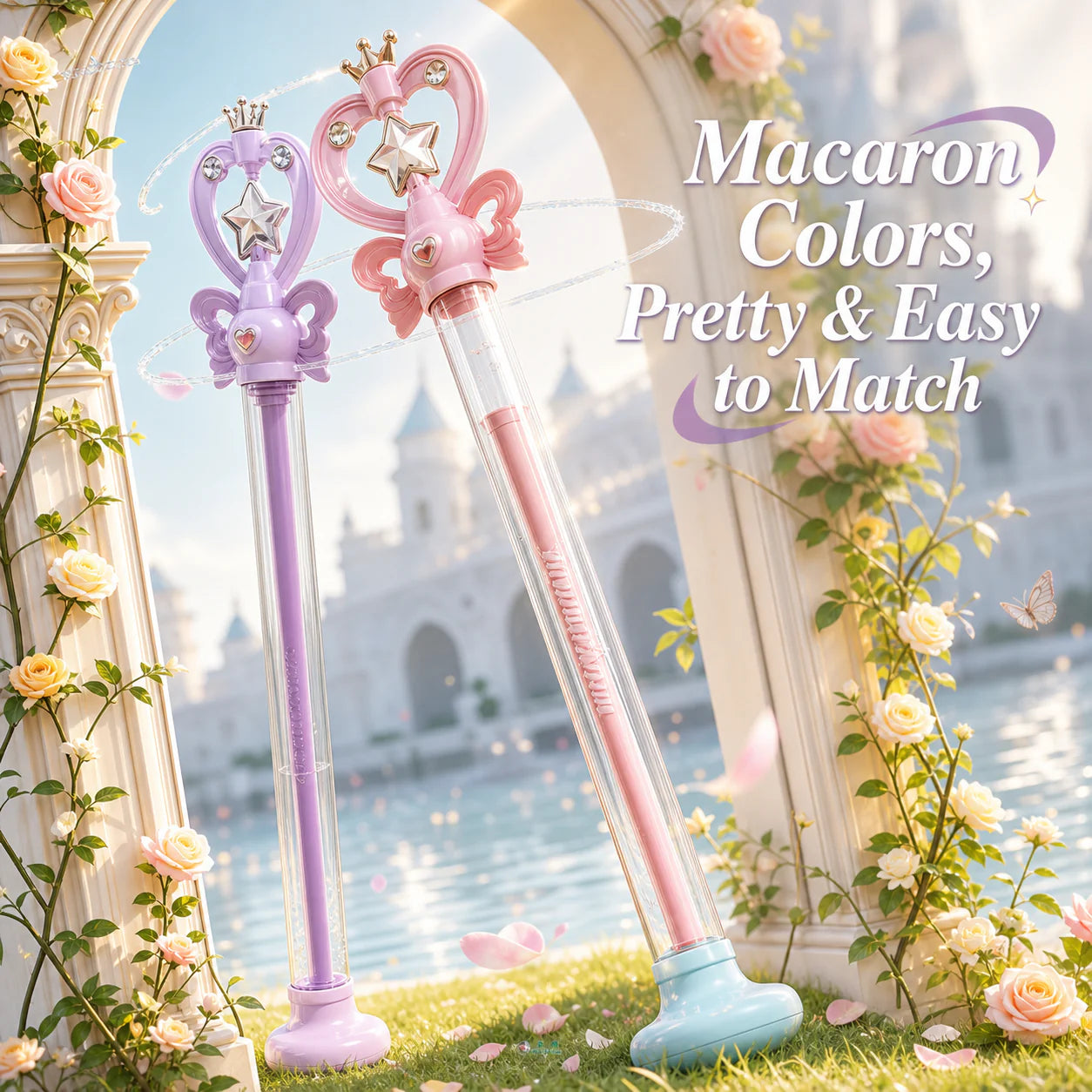 Fairy Wand Shaped Kids Spiral Water Blaster