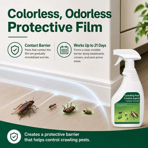 Multi-Purpose Pest Control Kit - For Roaches,Ants, Spiders, Bed Bugs & 40+ HouseholdPests, Indoor & Outdoor Application
