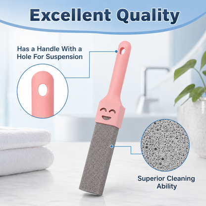 8 Pack Pumice Stone Toilet Cleaner - Extra Long Handle