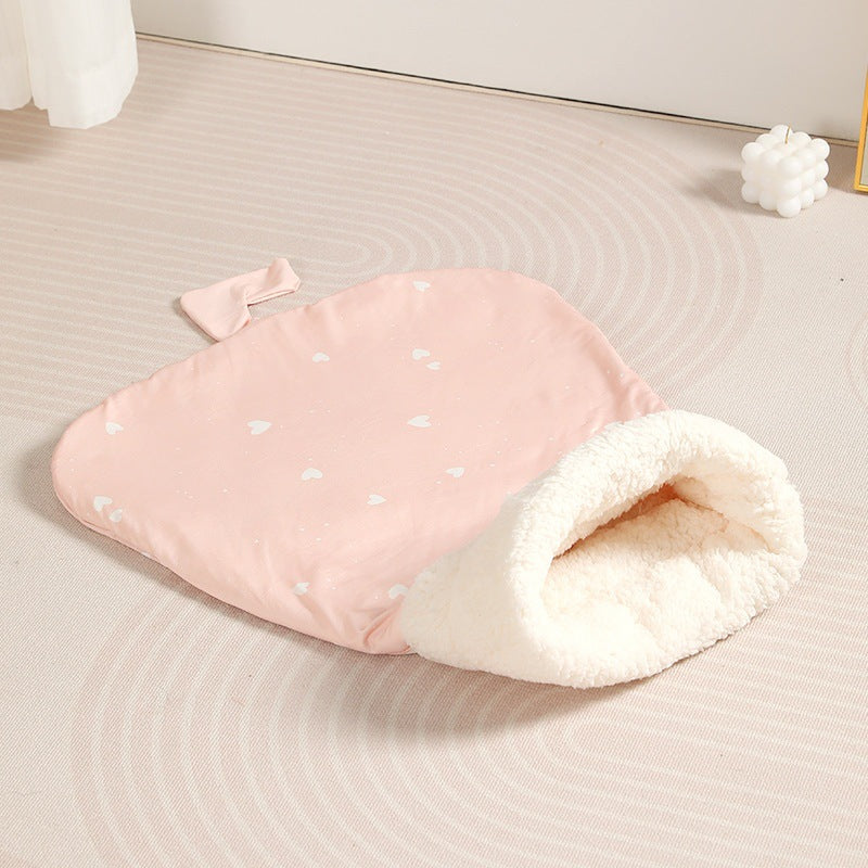 🐾 LIMITED-TIME 50% OFF! 🛌 Cozy Pet Nest for Cats and Dogs – Semi-enclosed, Ultra-soft, Washable ✨