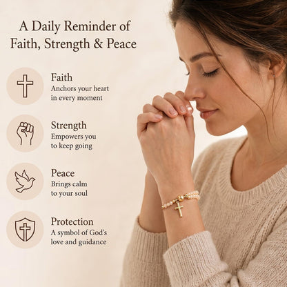 Handcrafted rosary bracelets -  A Warm Companion for Your Faith Journey📿