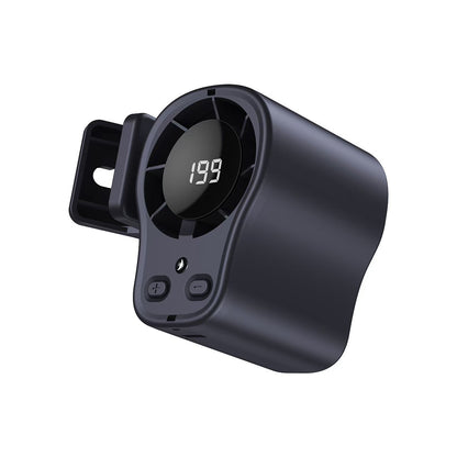 Car Clip Fan with 360° Rotation & USB Rechargeable