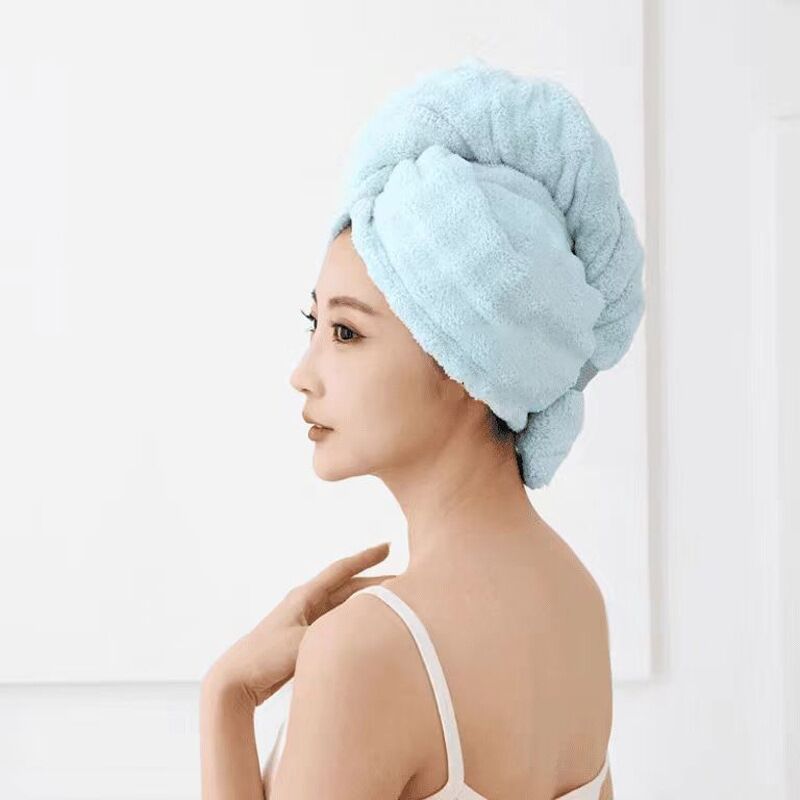 Ultra Absorbent Fast-Drying Hair Turban