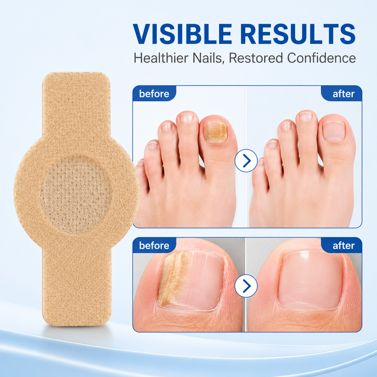Nail Health Care Patches for Daily Nail Care