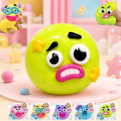 Funny Face Dog Squishy Stress Relief Toy
