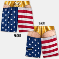Gold national flag  style