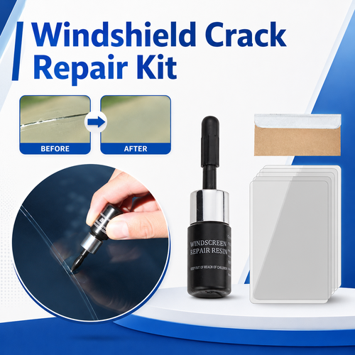 Car Windshield Crack Repair Kit– Fast DIY Glass Fix