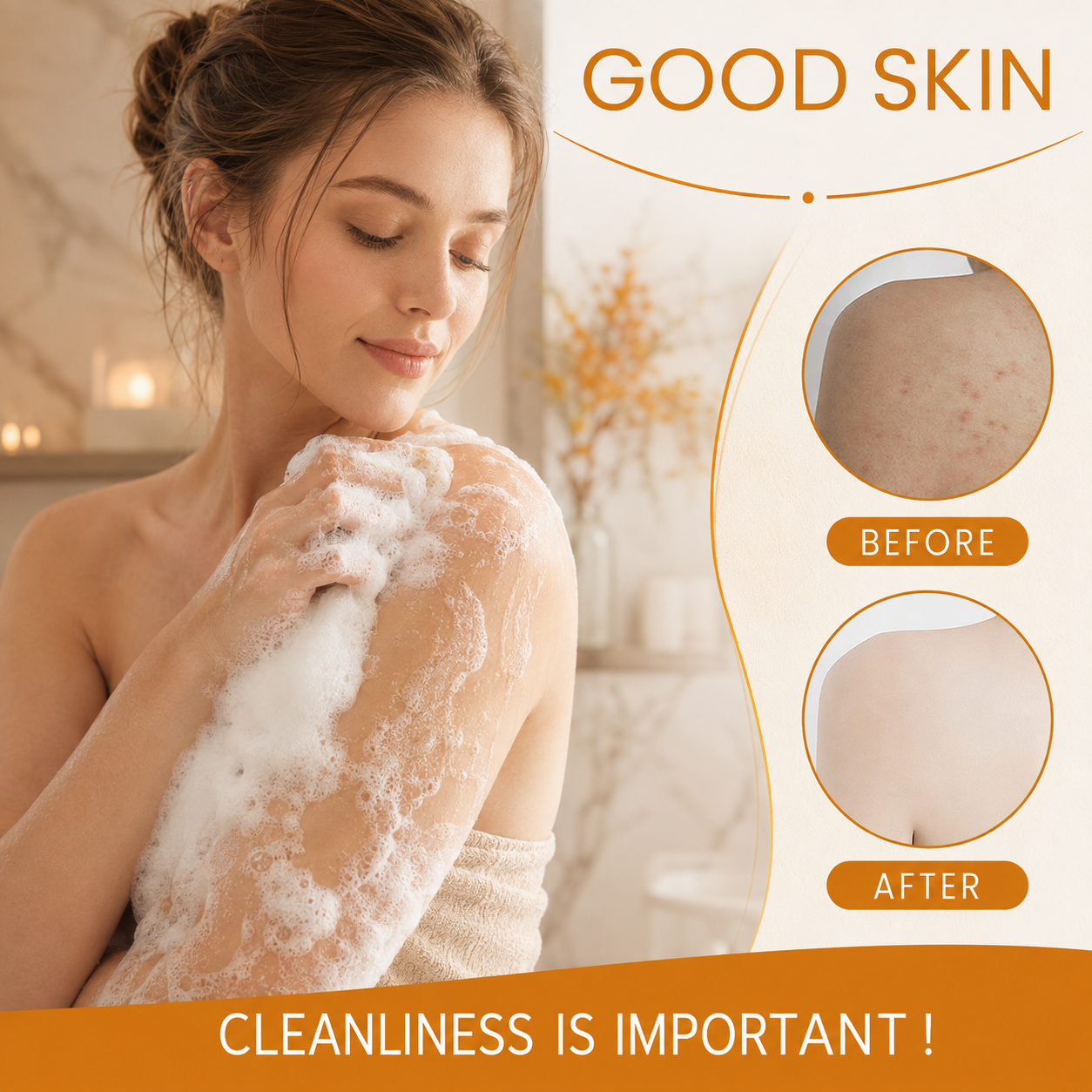 Turmeric Wash and Care Set - Cleansing Mousse & Soap