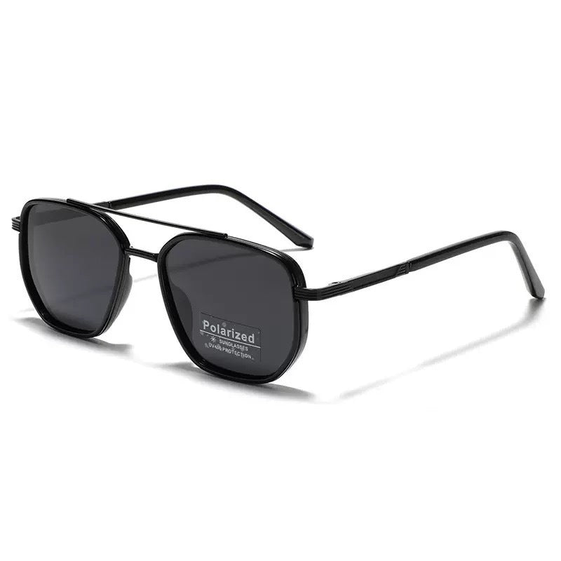 Retro Double Bridge Sunglasses Lightweight UV Protection Travel Style Gift Unisex