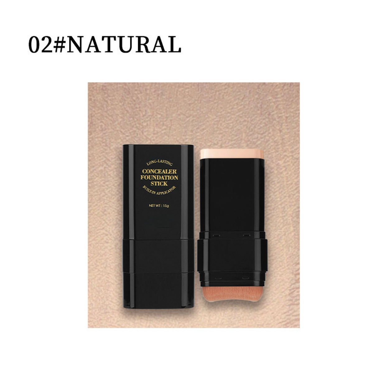 6 Color Dual Ended Foundation Stick