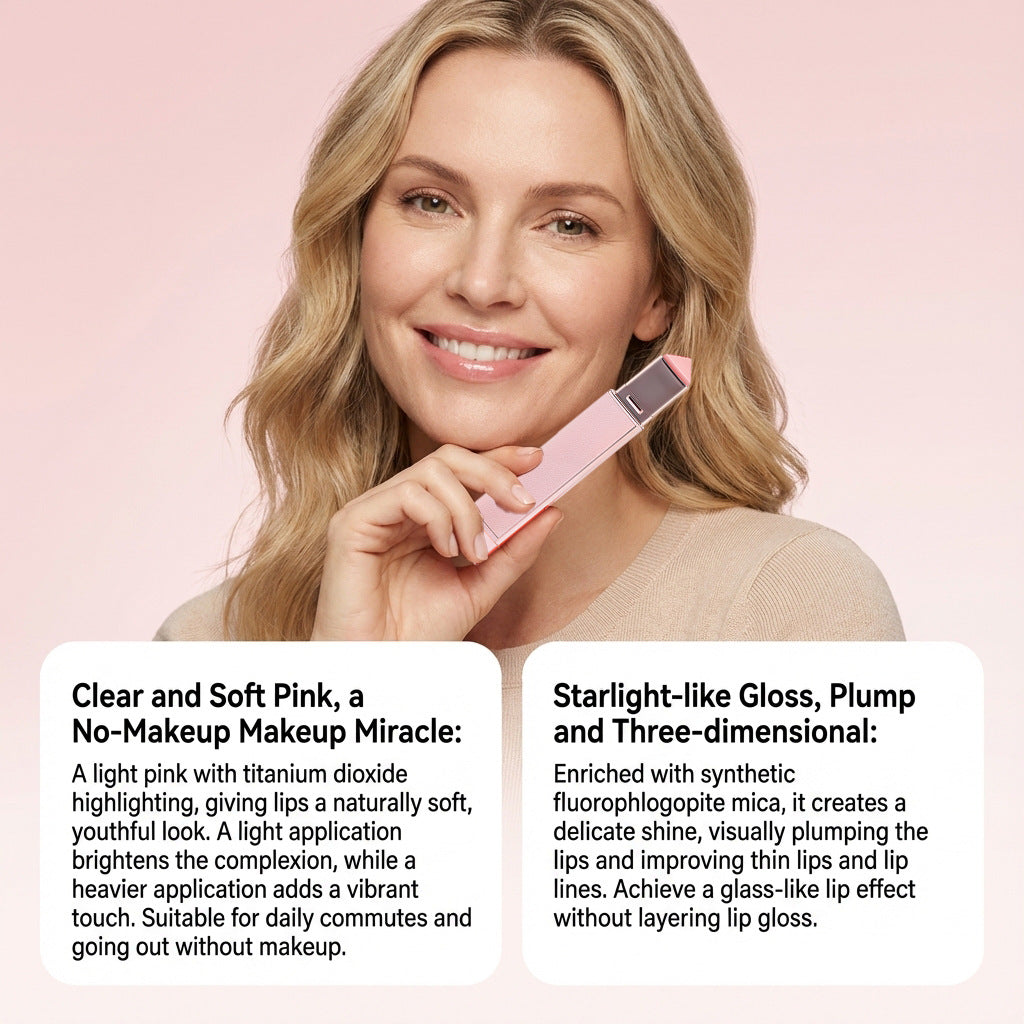 Hydrating Lip Plumping Glossy Lip Balm