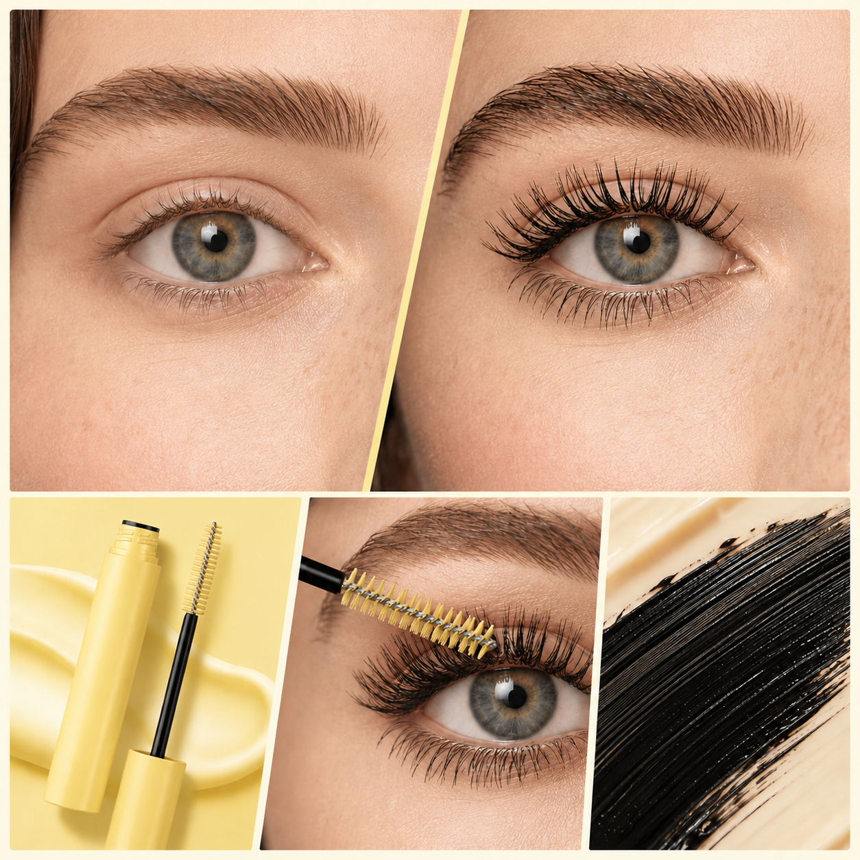 Lengthening Mascara with Buildable Volume