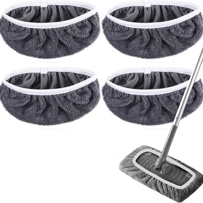 8PCS Reusable Microfiber Mop Replacement Pads