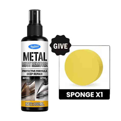 Iron Rust Removal & Polishing Spray With Free Sponge