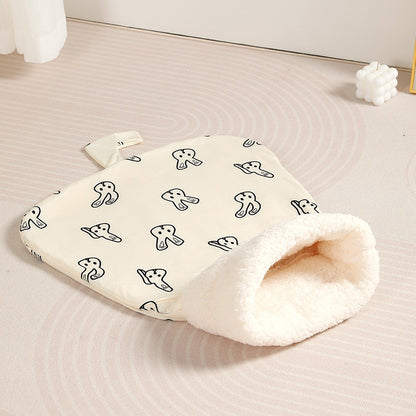 🐾 LIMITED-TIME 50% OFF! 🛌 Cozy Pet Nest for Cats and Dogs – Semi-enclosed, Ultra-soft, Washable ✨