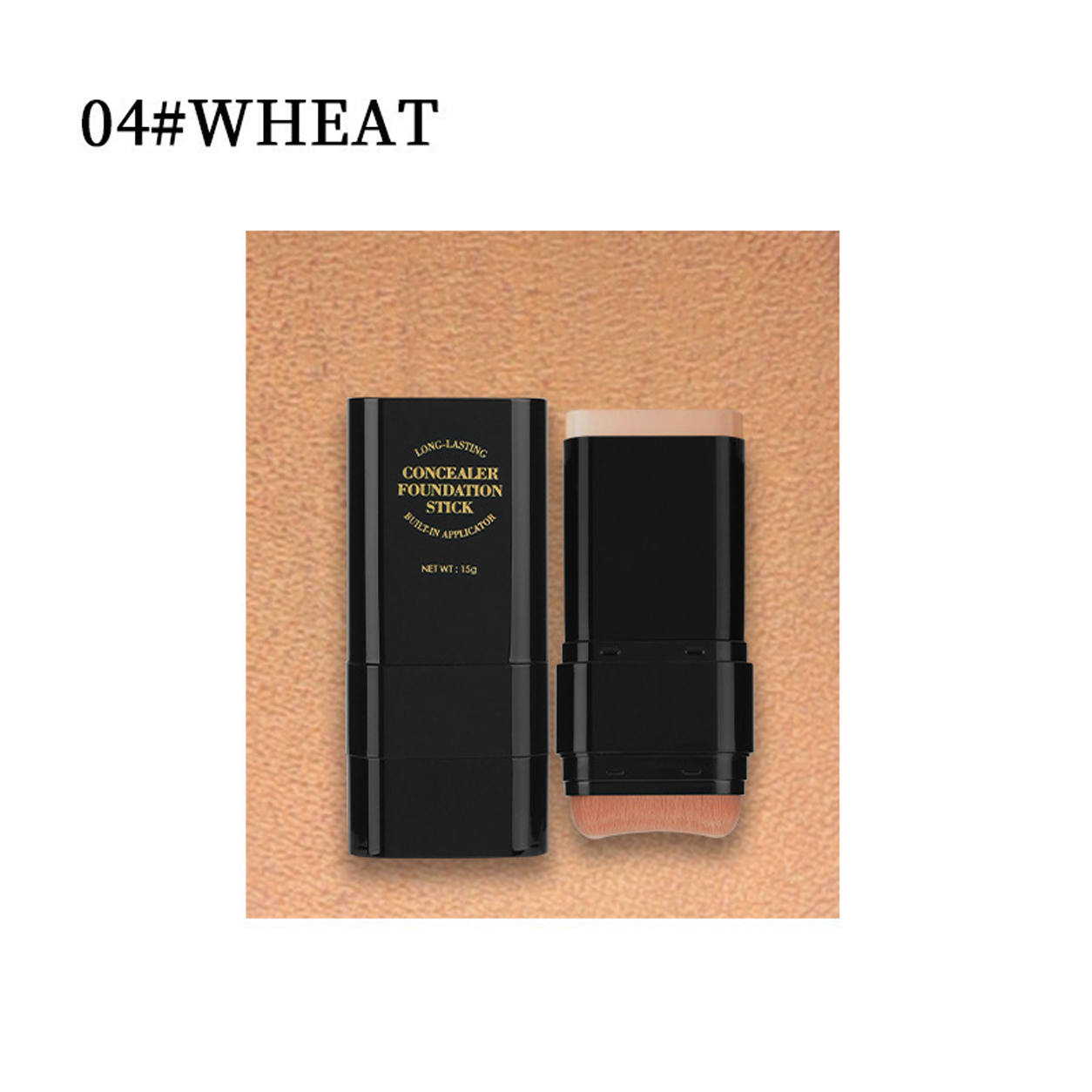 6 Color Dual Ended Foundation Stick