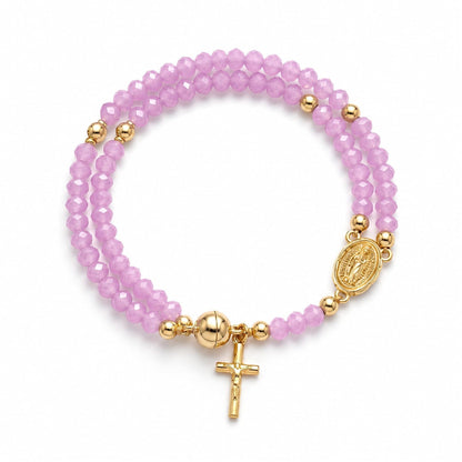 Handcrafted rosary bracelets -  A Warm Companion for Your Faith Journey📿