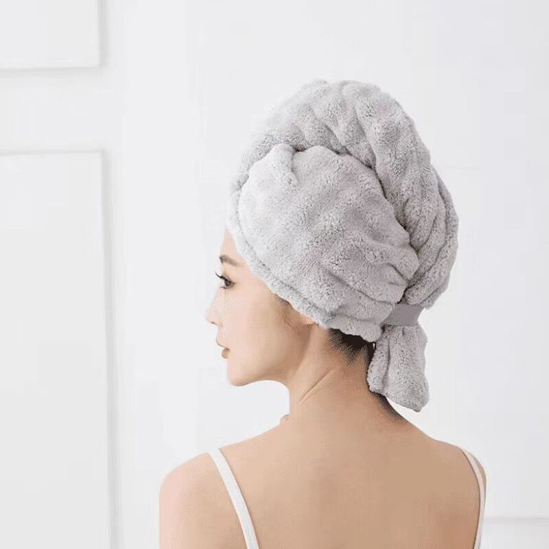 Ultra Absorbent Fast-Drying Hair Turban