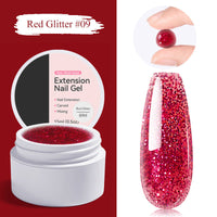 09#Red Glitter